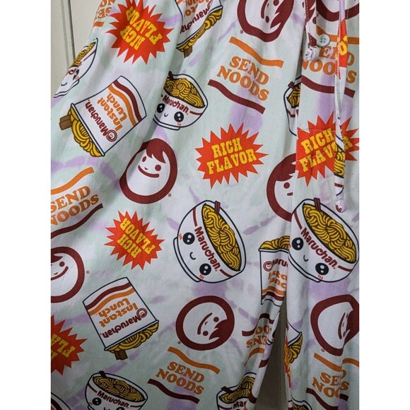 Maruchan Ramen Noodles Pajama Pants Sleepwear Loungewear Men's XL Stretch - Picture 3 of 5